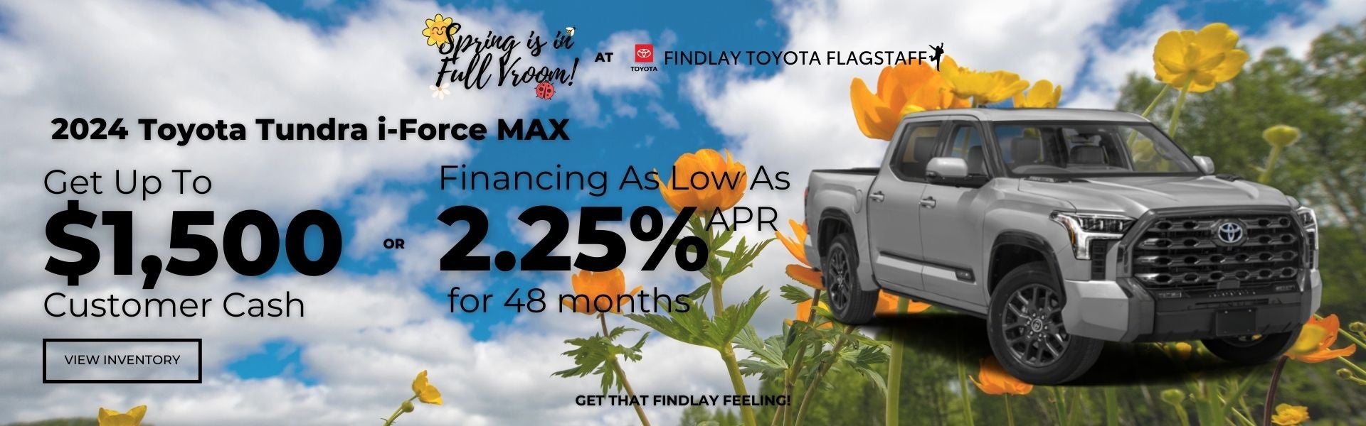 Spring is in Full Vroom at Findlay Toyota Flagstaff